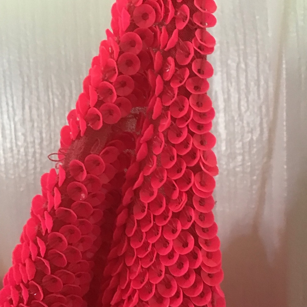 Retrofete Pink Spaghetti-Strap Mini Dress - Picture 8 of 10